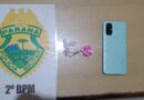 Polícia Militar apreende motocicleta e drogas em Santo Antônio da Platina/PR
