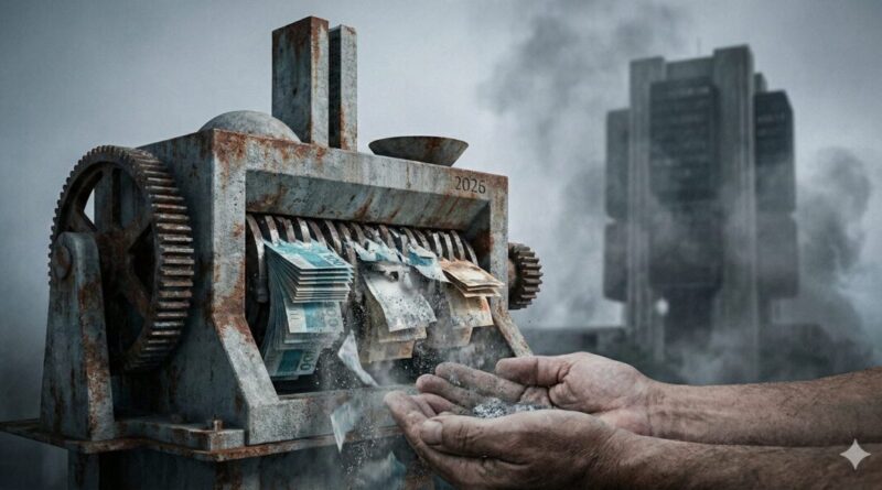 A Máquina de Fazer Pobres: Como a Política Monetária Atual Corrói seu Futuro