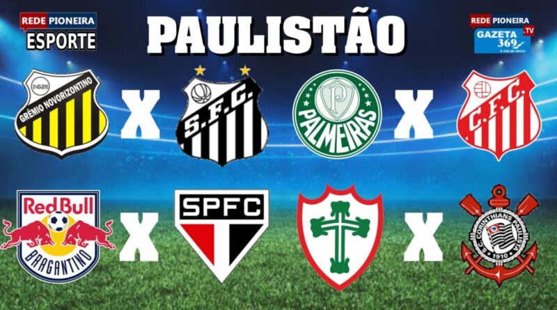 Paulistão 2026 define confrontos de mata-mata nas quartas de final