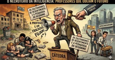 O Necrotério da Inteligência: A Era dos Professores que Odeiam o Futuro