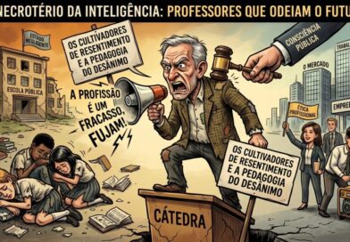 O Necrotério da Inteligência: A Era dos Professores que Odeiam o Futuro