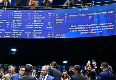 Senado rejeita indicação de Jorge Messias ao STF em votação histórica