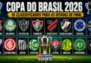 Copa do Brasil 2026 define confrontos das oitavas de final