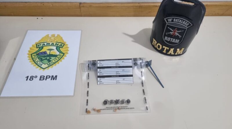 Tentativa de roubo em Andirá, apreensão de drogas e furto em exposição marcam ocorrências do 18º BPM no Norte Pioneiro