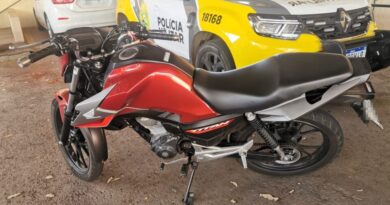 Polícia Militar intensifica operações contra motociclistas flagrados praticando as manobras “cortando giro”, “dar grau” e escapamento alterado.