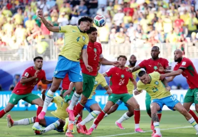 Brasil sofre com Marrocos e estreia na Copa do Mundo com empate