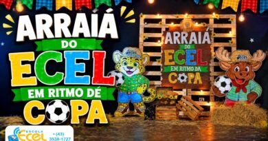 Arraiá do ECEL Nova Geração, em Ritmo de Copa, reuniu familiares em Andirá