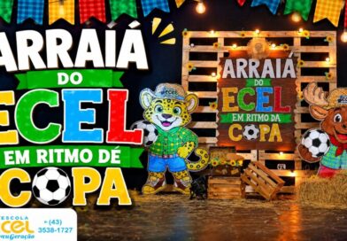 Arraiá do ECEL Nova Geração, em Ritmo de Copa, reuniu familiares em Andirá