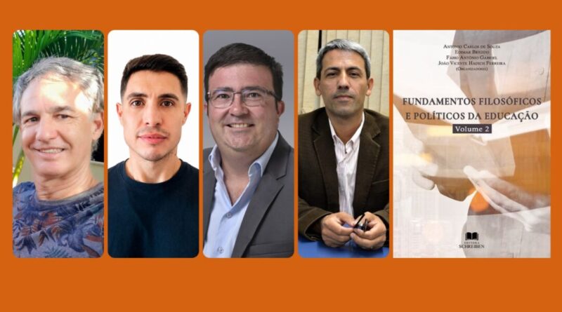 Professores lançam segundo volume de livro sobre fundamentos da educação