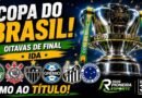 Palmeiras larga na frente, Corinthians tropeça e Santos empata nas oitavas de final da Copa do Brasil