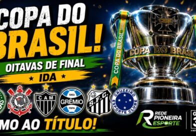 Palmeiras larga na frente, Corinthians tropeça e Santos empata nas oitavas de final da Copa do Brasil