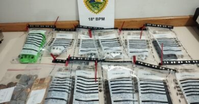 18º BPM registra ocorrências de drogas, estelionato, furto e lesão corporal no Norte Pioneiro