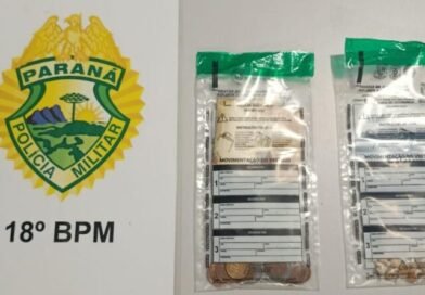 PM registra furto, lesões corporais e prisões por tráfico de drogas no Norte Pioneiro