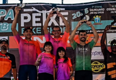 Andirá representada na 4ª Etapa da Copa Peixe de MTB