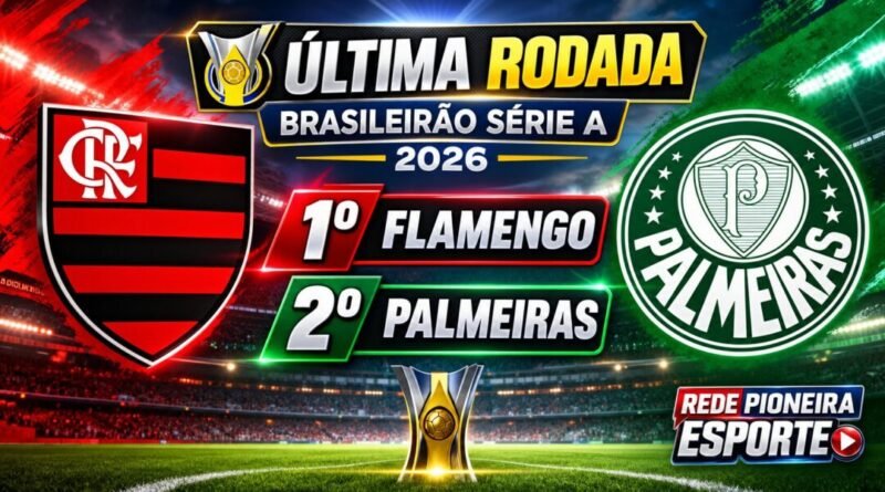 Flamengo abre vantagem sobre o Palmeiras após 28ª rodada do Brasileirão
