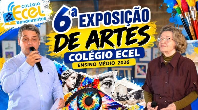 Colégio Ecel promove VI Exposição de Arte e homenageia expoente da cultura e da educação, Profª Janete de Azevedo Guerra